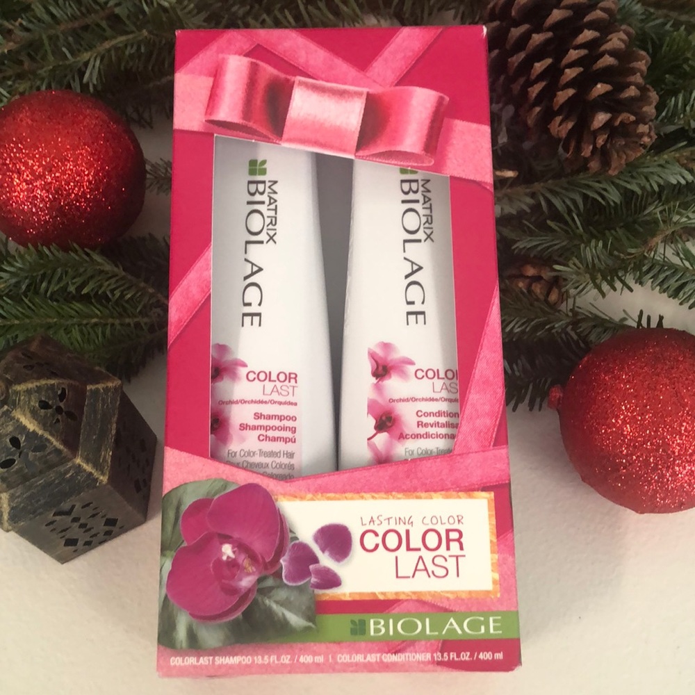 Biolage color last shampoo and conditioner set!